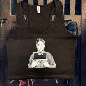 Elvis Presley Mugshot Tank Top